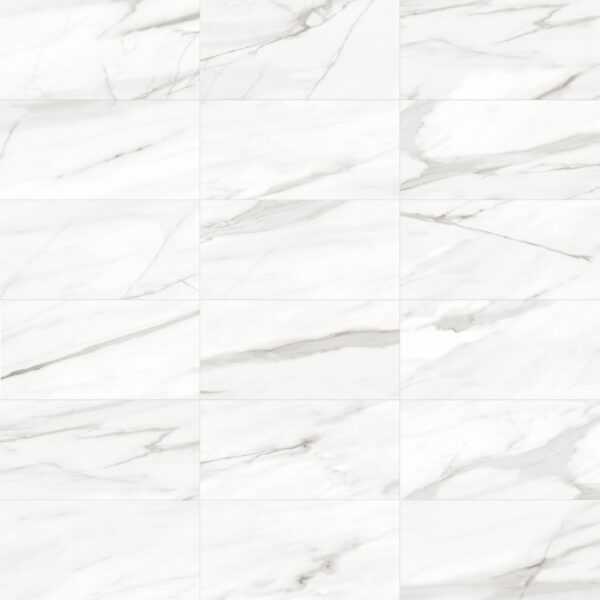 Mayfair Volakas Grigio porcelain tile variation range
