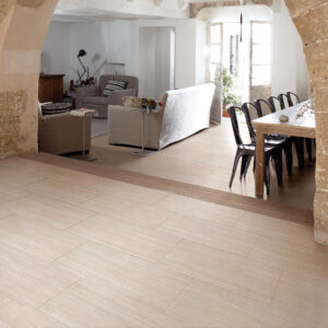 Olympia Miele porcelain tile lifestyle